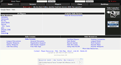 Desktop Screenshot of halostats.com