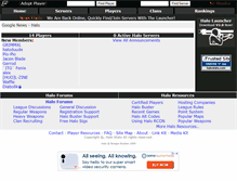 Tablet Screenshot of halostats.com